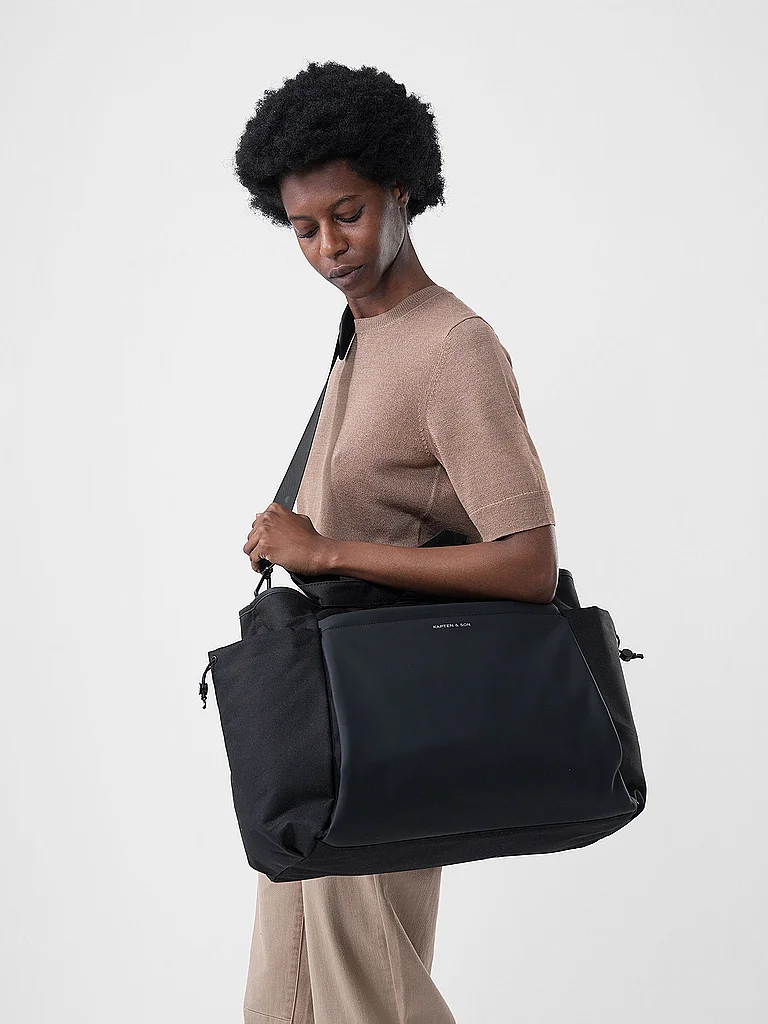 KAPTEN & SON Tasche - Shopper HELVI PRO Large schwarz